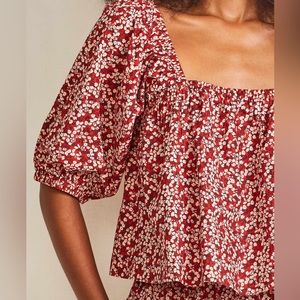 A Piece A Part Gali Shirred Top